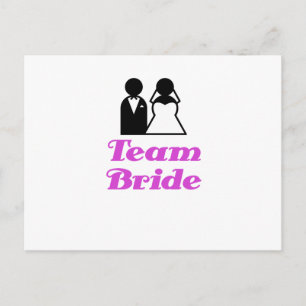 Team Bride Vykort
