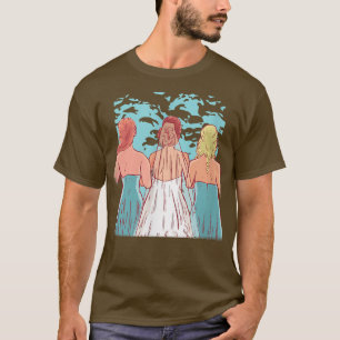 Team Bride Women's Bröllop Brudens sida T-Shirt