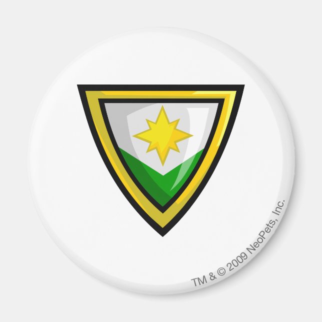 Team Brightvale Logotyp Magnet (Framsidan)