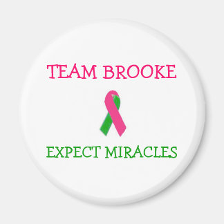 Team Brooke Ribbon Magnet