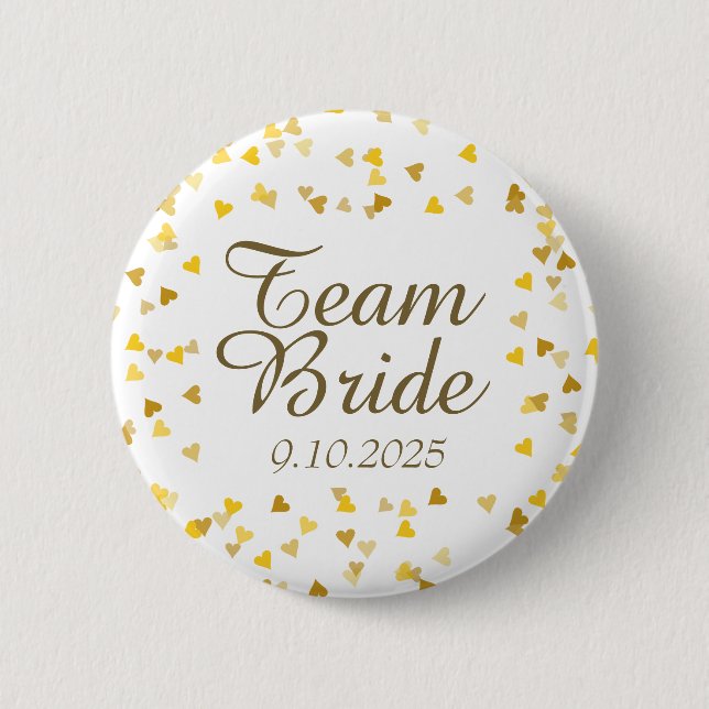 Team Brud / Brudgum Knapp (Framsida)