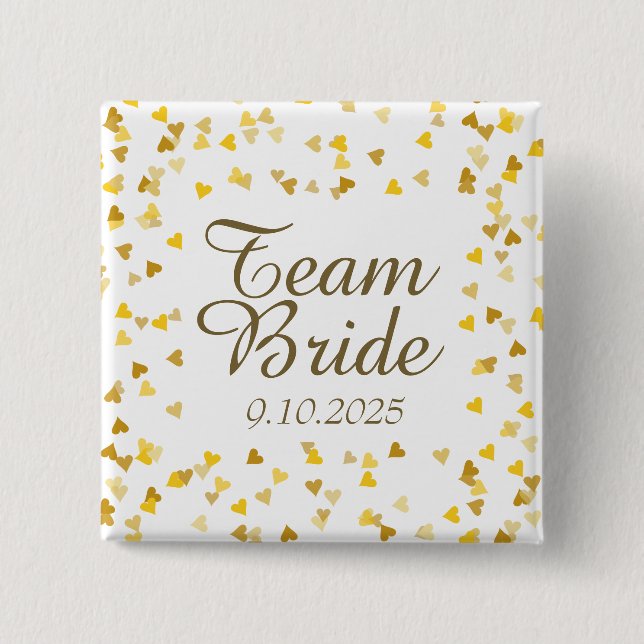Team Brud / Brudgum Knapp (Framsida)