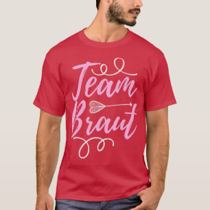 Team Brud Hen Hen Flicka Dam Flicka T Shirt