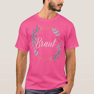 Team Brud Sjung Om Bruden Fest Brud 10 T Shirt