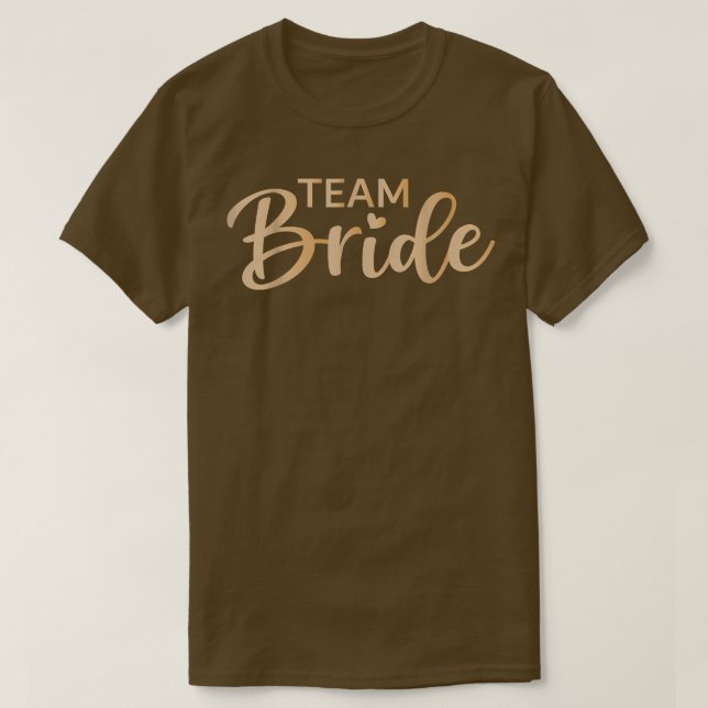 Team Brud Sjungar Ut T-Shirt (Design framsida)