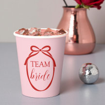 Team Brud Sjungmö Fest Rosa och Röd