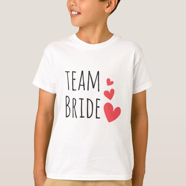 Team Brud T Shirt (Framsida)