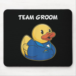 Team Brudgum Gummi Anka Party Pojkar Sängledning N Musmatta