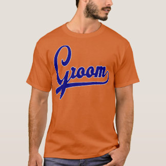 Team Brudgumma vintage baseball brudtärnar bachelo T Shirt
