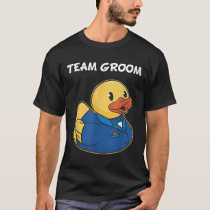 Team Brudgumme Gummi Anka Party Pojkar Svärmor Nat T Shirt