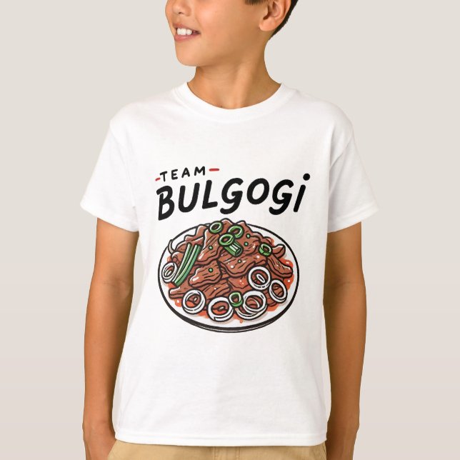 Team Bulgogi T Shirt (Framsida)