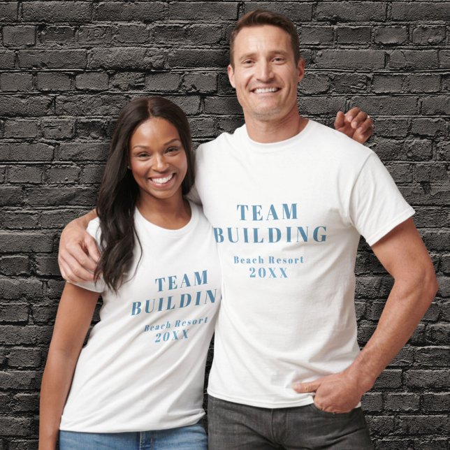 Team bygger T-shirt (Skapare uppladdad)