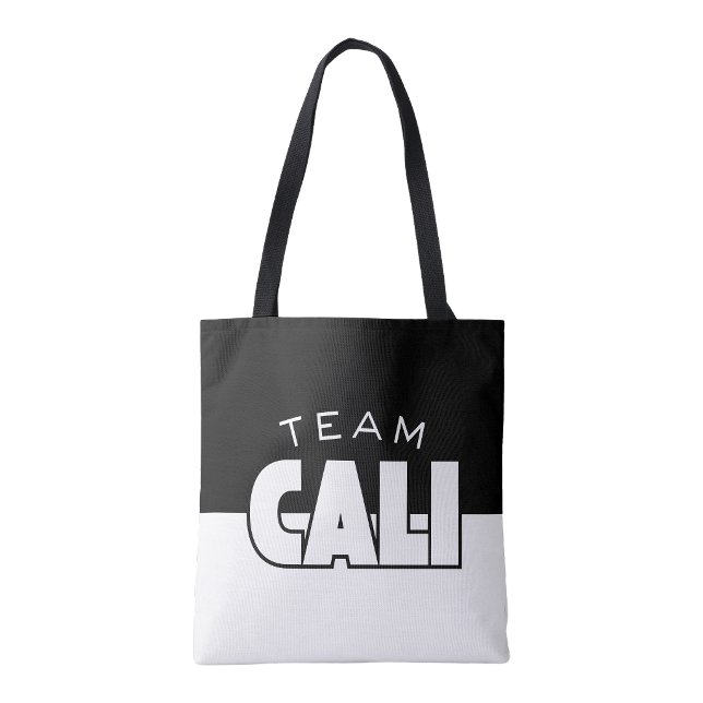Team Cali-handväskan Tygkasse (Team Cali reusable shopping tote bag)