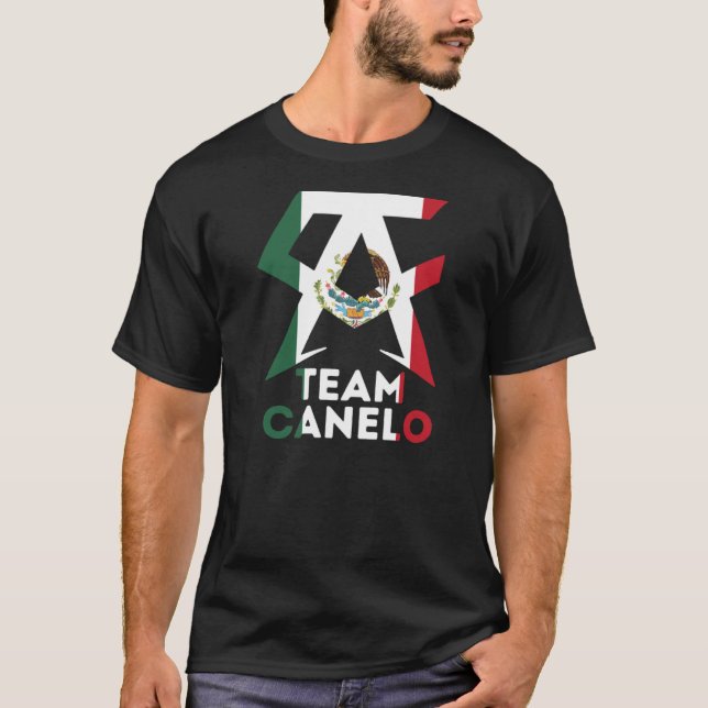 Team Canelo Alvarez, Canelo logotyp, canelo T Shirt (Framsida)