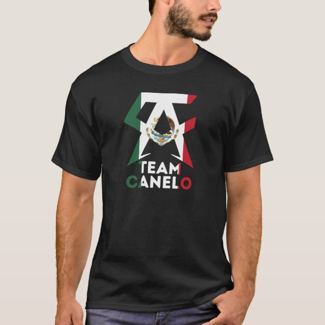 Team Canelo Alvarez T Shirt (Framsida)