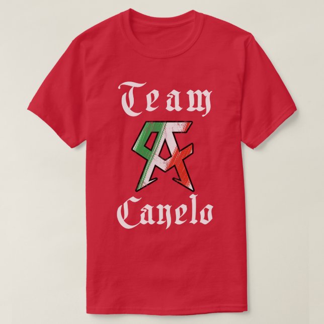 Team Canelo T Shirt (Design framsida)