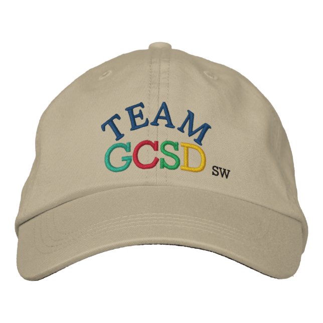 TEAM Cap av SRF Broderad Keps (Framsida)