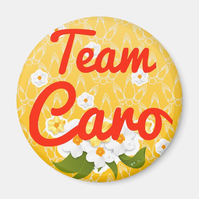 Team Caro Magnet (Framsidan)