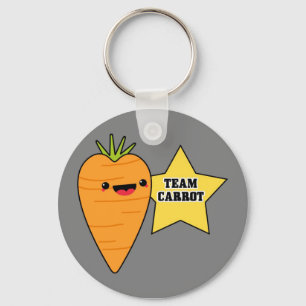 Team Carrot Nyckelring