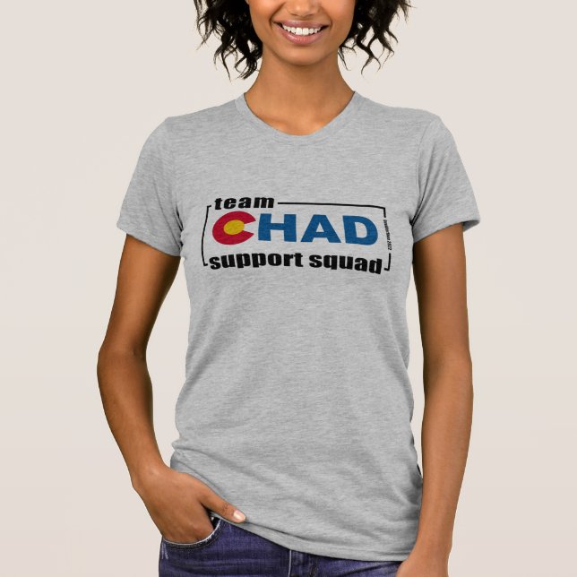 Team Chad- Kvinnors Passande T-Shirt (Framsida)