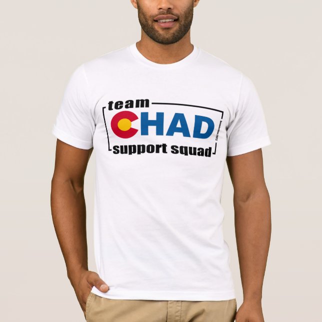 Team Chad-Manar-Shirt T Shirt (Framsida)