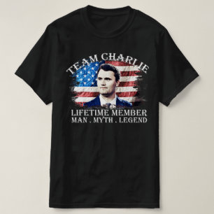 Team Charlie Livstidsmedlem Man Mytt Legend T Shirt