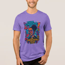 Team Cherokee Unbreakable Tour Men's Tee (Purple)