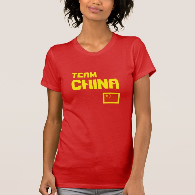 Team China T-Shirt (Framsida)