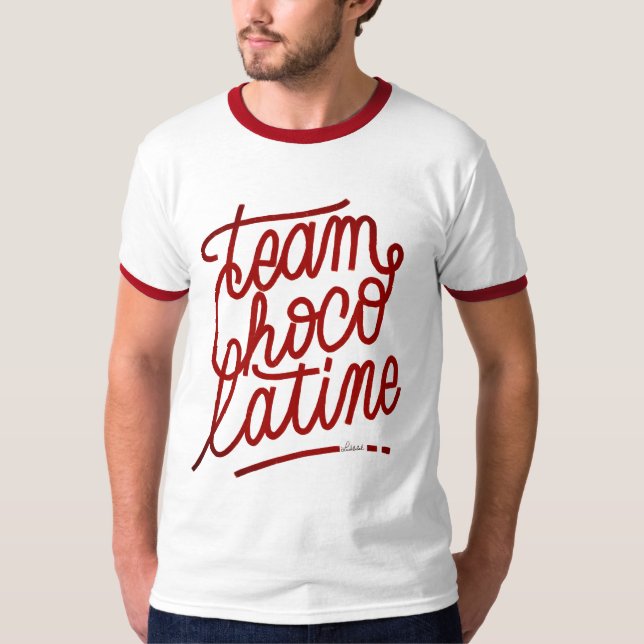 Team Chocolatine T Shirt (Framsida)