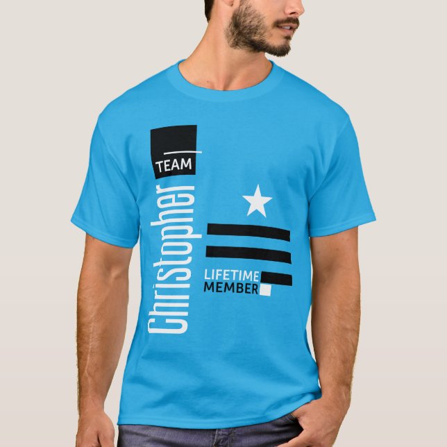 Team Christopher T-shirt (Framsida)