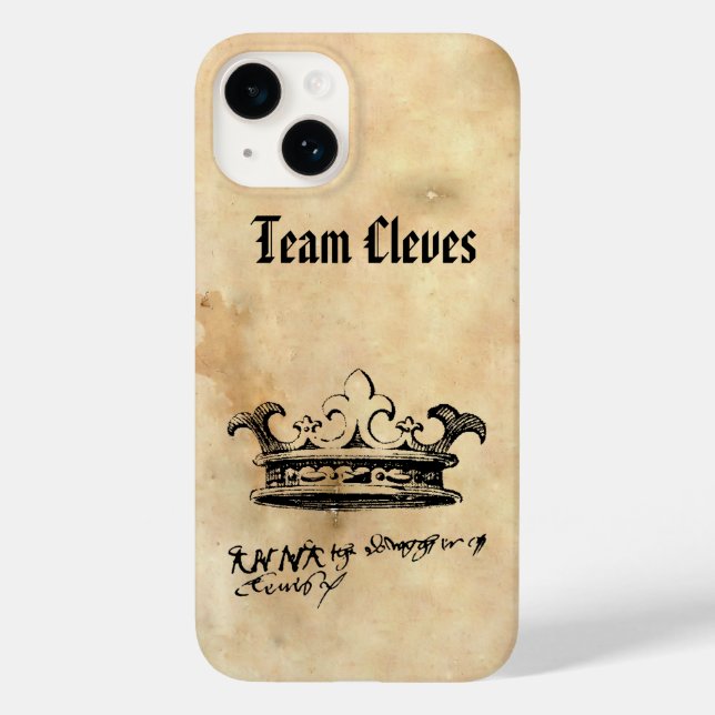 Team Cleves - Anne of Cleves' Krona & Namnteckning (Baksida)