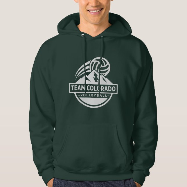 Team Colorado Volleyball - Hoodie (Framsida)