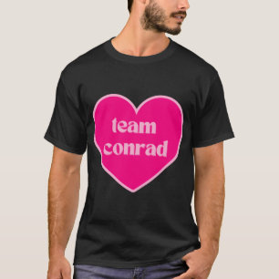 Team Conrad Shock rosa Heart T Shirt