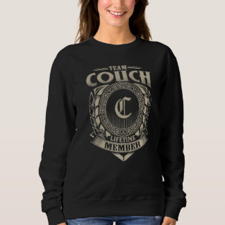 Team COUCH Lifetime Member Vintage COUCH Family T Shirt