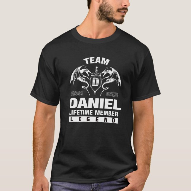 Team Daniel Livtime Member T Shirt (Framsida)