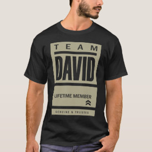 Team David Livtime Member T Shirt