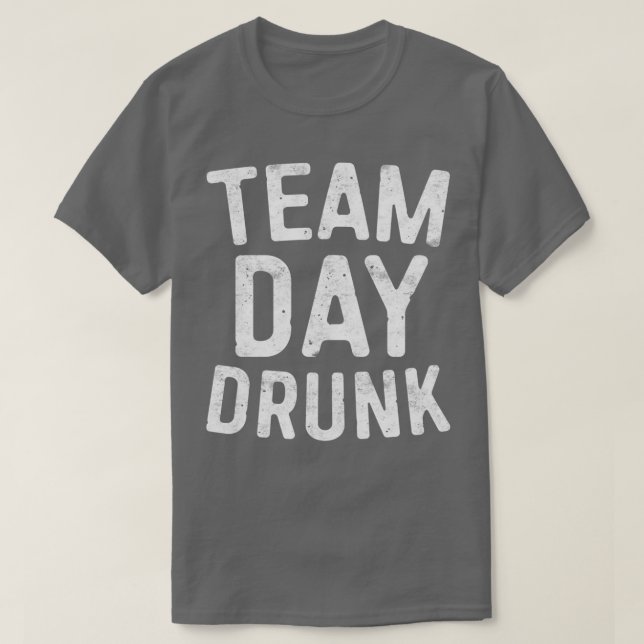 Team Day Drunk Triblend T Shirt (Design framsida)