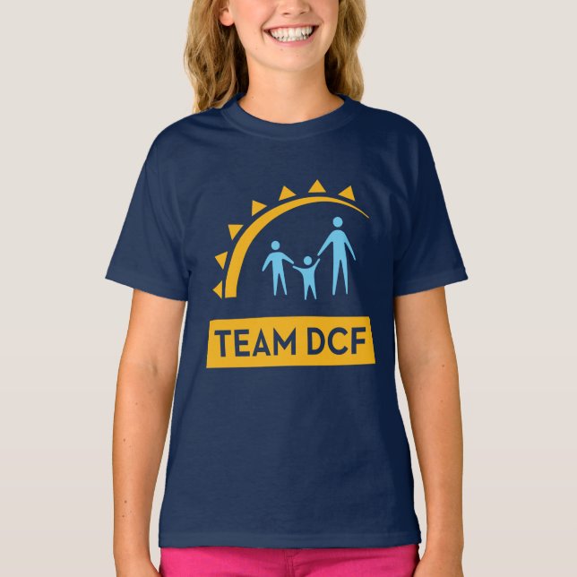 Team DCF Girls T-Shirt (Framsida)