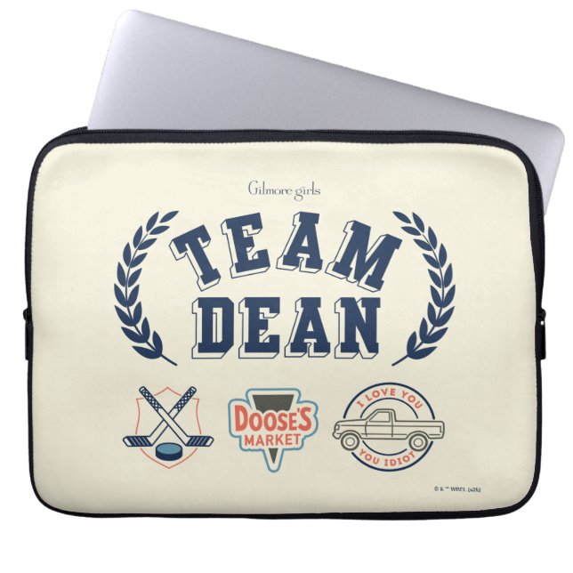 Team Dean Gilmore Girls Design Laptop Fodral (Framsidan)