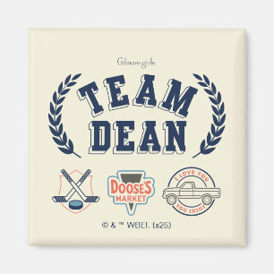 Team Dean Gilmore Girls-design Magnet
