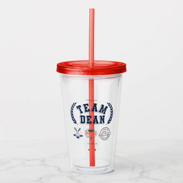 Team Dean Gilmore Girls Design Take Away Mugg (Framsida)