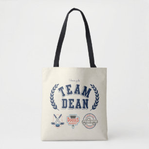Team Dean Gilmore Girls Design Tygkasse