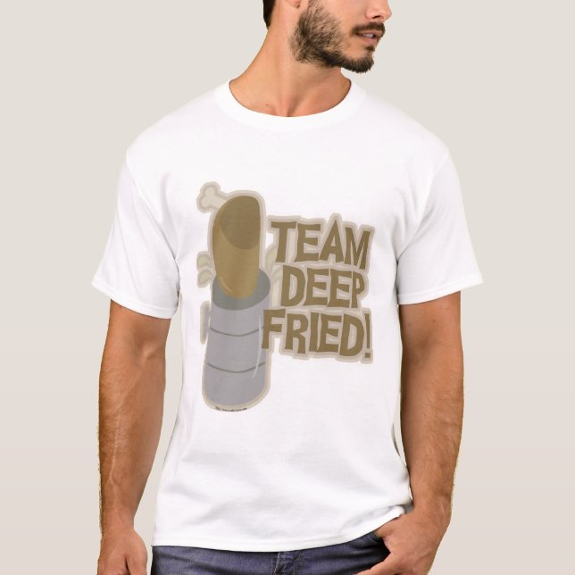 Team Deep Fried Turkey! T-shirt (Framsida)