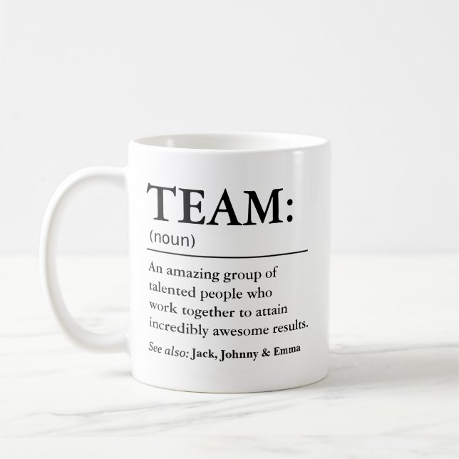TEAM Definition Kaffemugg (Vänster)