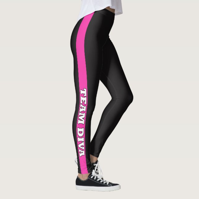 ’TEAM DIVA’ LEGGINGS (Höger)