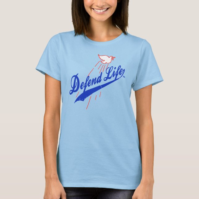Team DL Baseball Tee Shirt (Framsida)