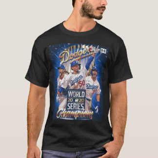 Team Dǫ dgers 2020 World Series Champiöns T Shirt