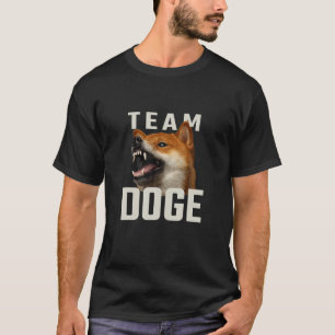 Team Dogecoin - Arg Shiba PM för doge Coin Inv. T Shirt
