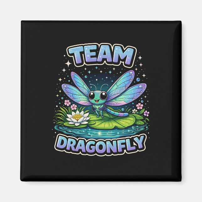Team Dragonfly Magnet (Framsidan)