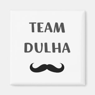 Team Dulha (team Groom) Indiska södra asiatiska Br Magnet